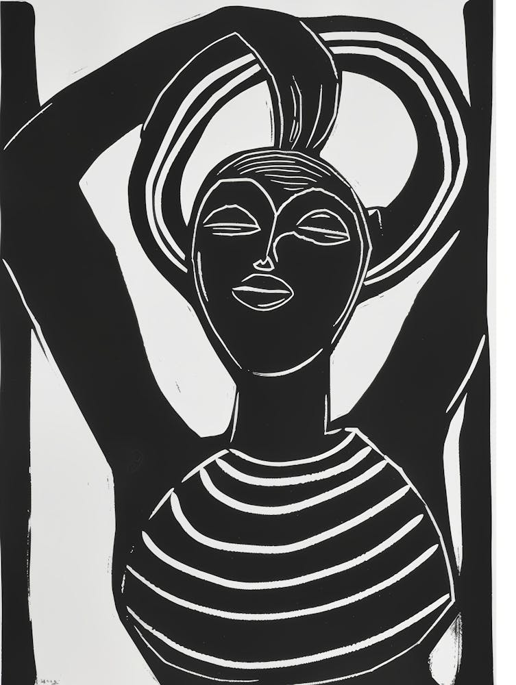 Afro-American Woman 70