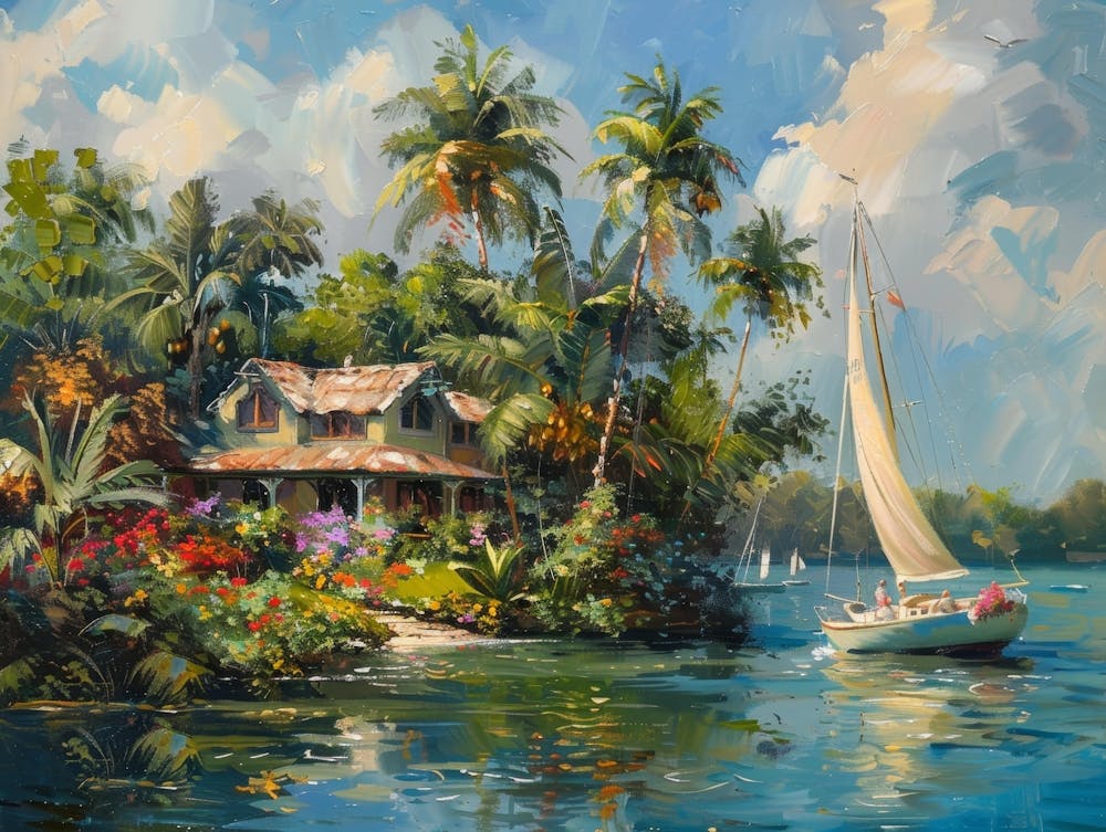 Sailboat On The Water 7