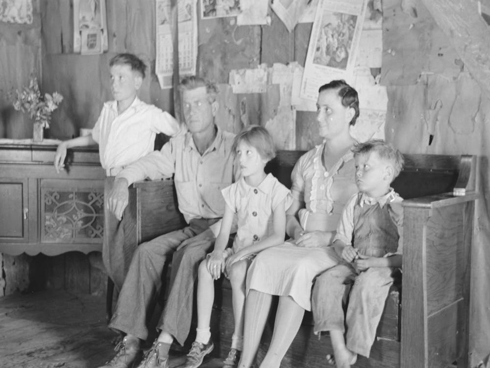 Untitled Photo, Possibly Related To Family Of Fsa (Farm Security Administration) Client And Former