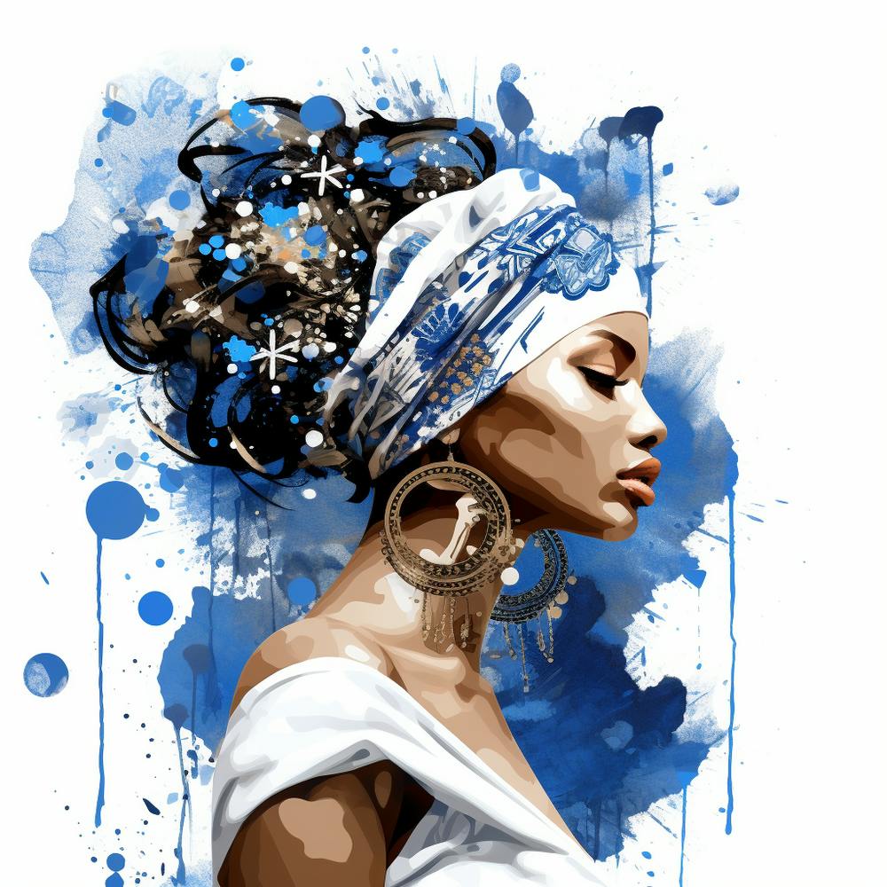 Afro-American Woman 10