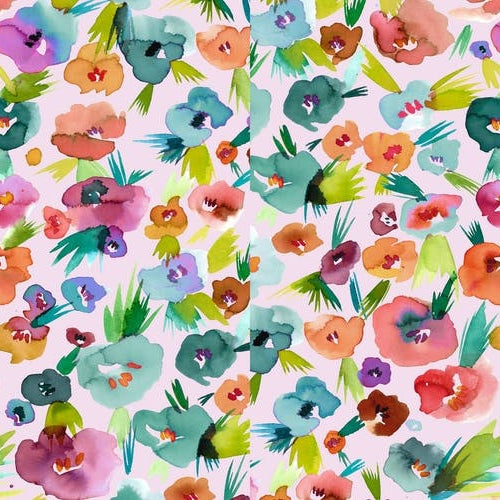 Tropical Watercolor Flowers