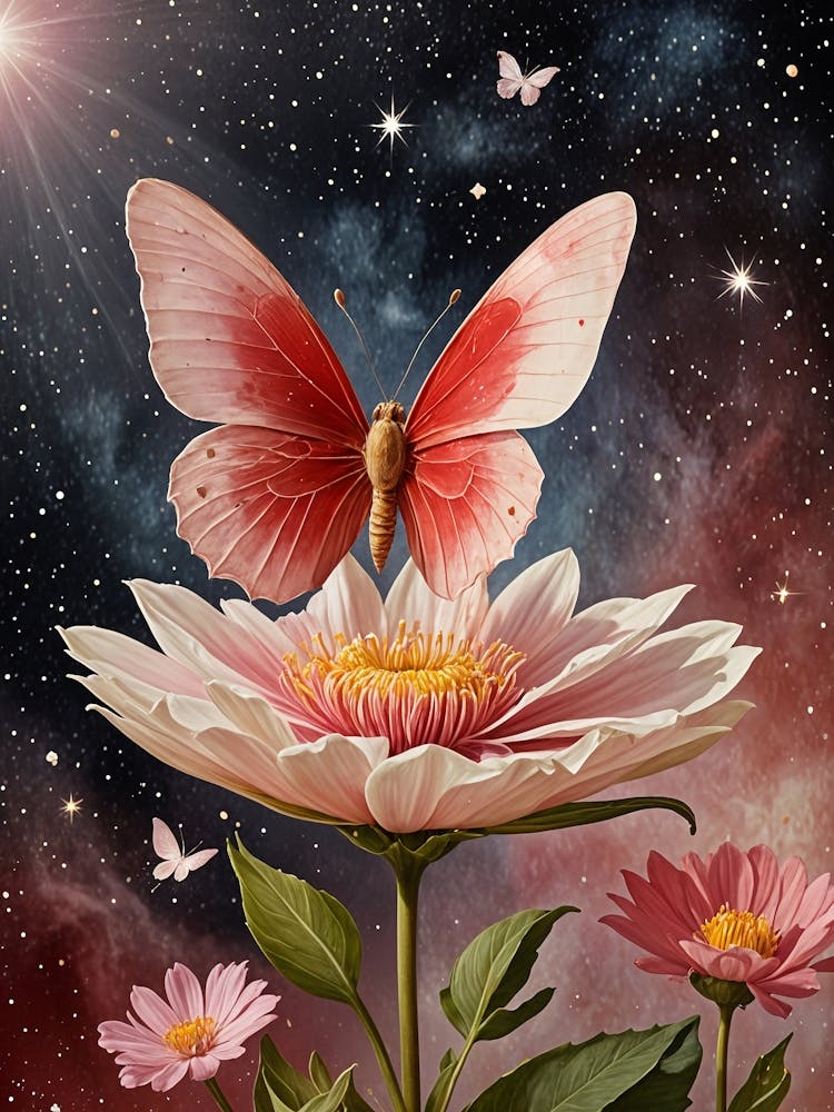 Kosmischer Schmetterling Nr. 2