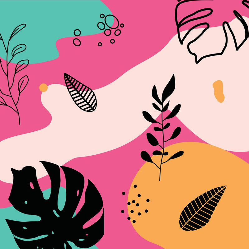 Abstract Tropical Leaves
