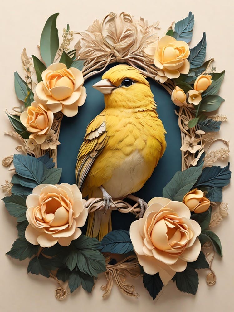 Bird In A Frame