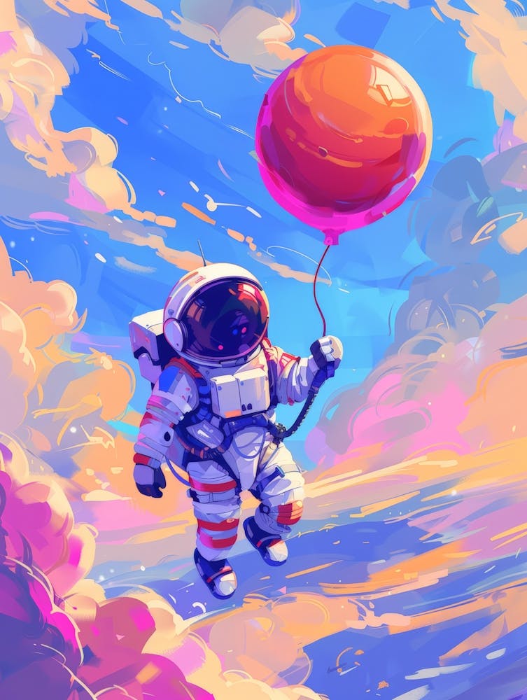 Astronaut Im Weltraum 11
