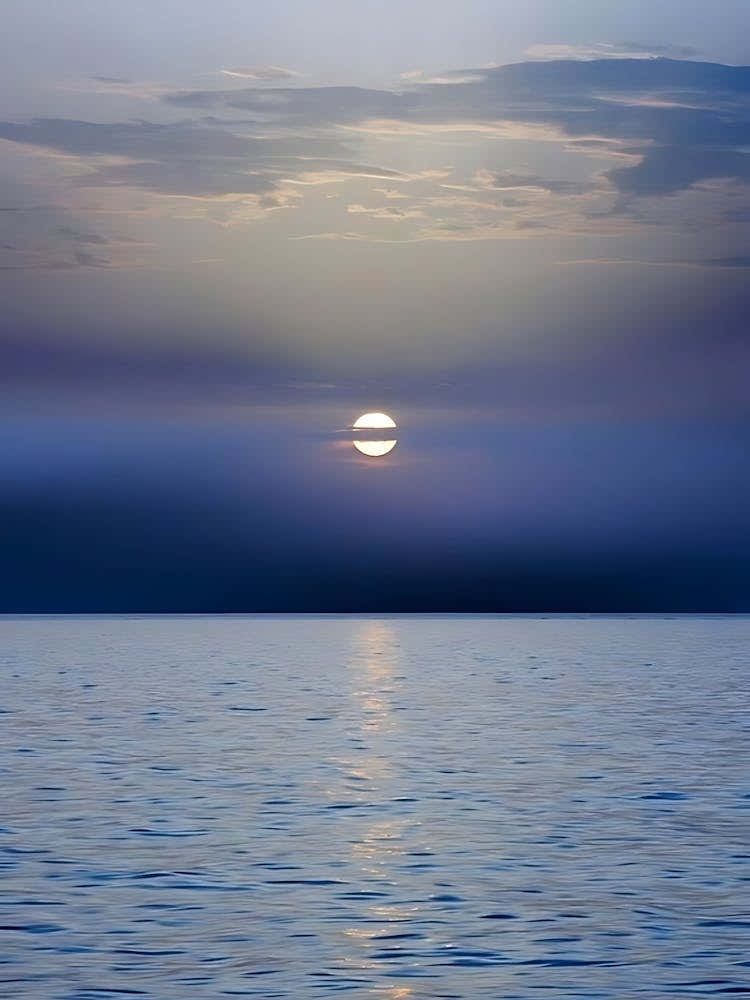 Sunset Over The Sea 5