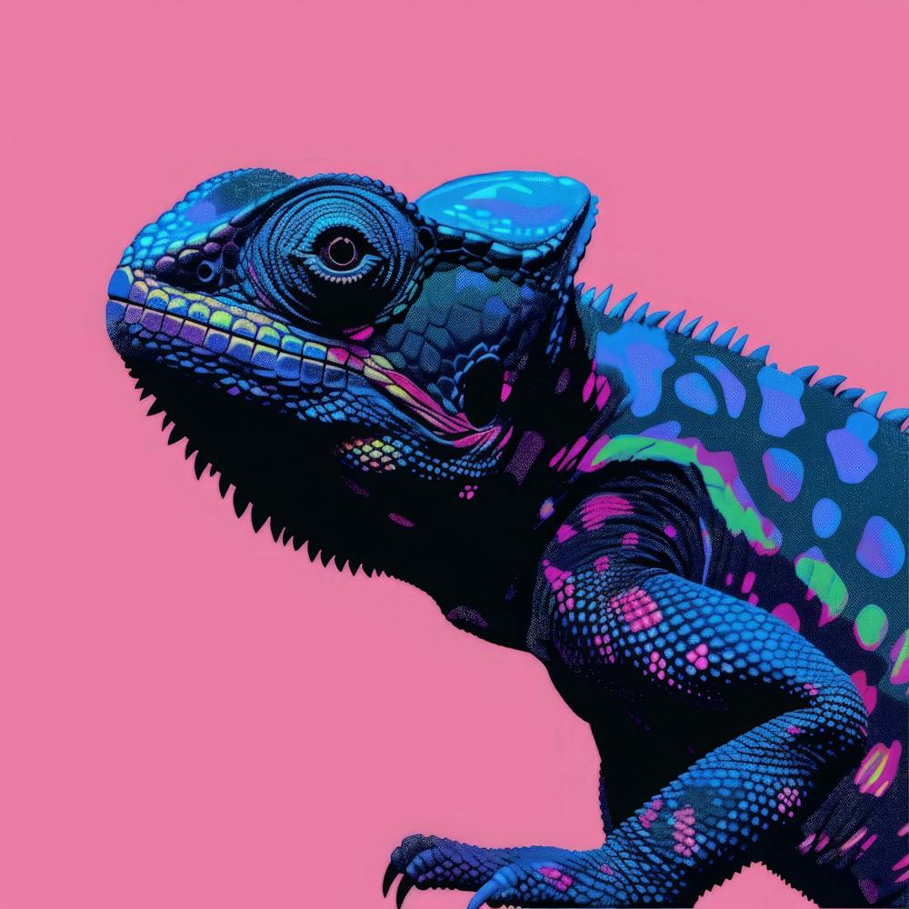 Chamelon Canvas Print