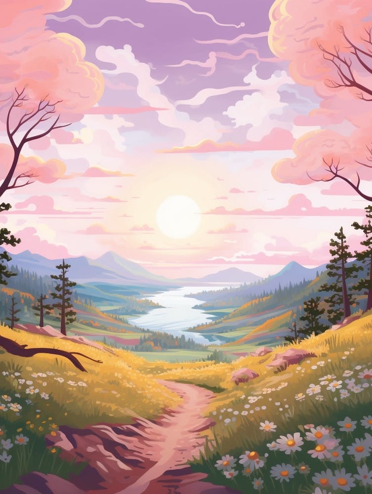 Long Range Traverse Canada 1 Hike Illustration