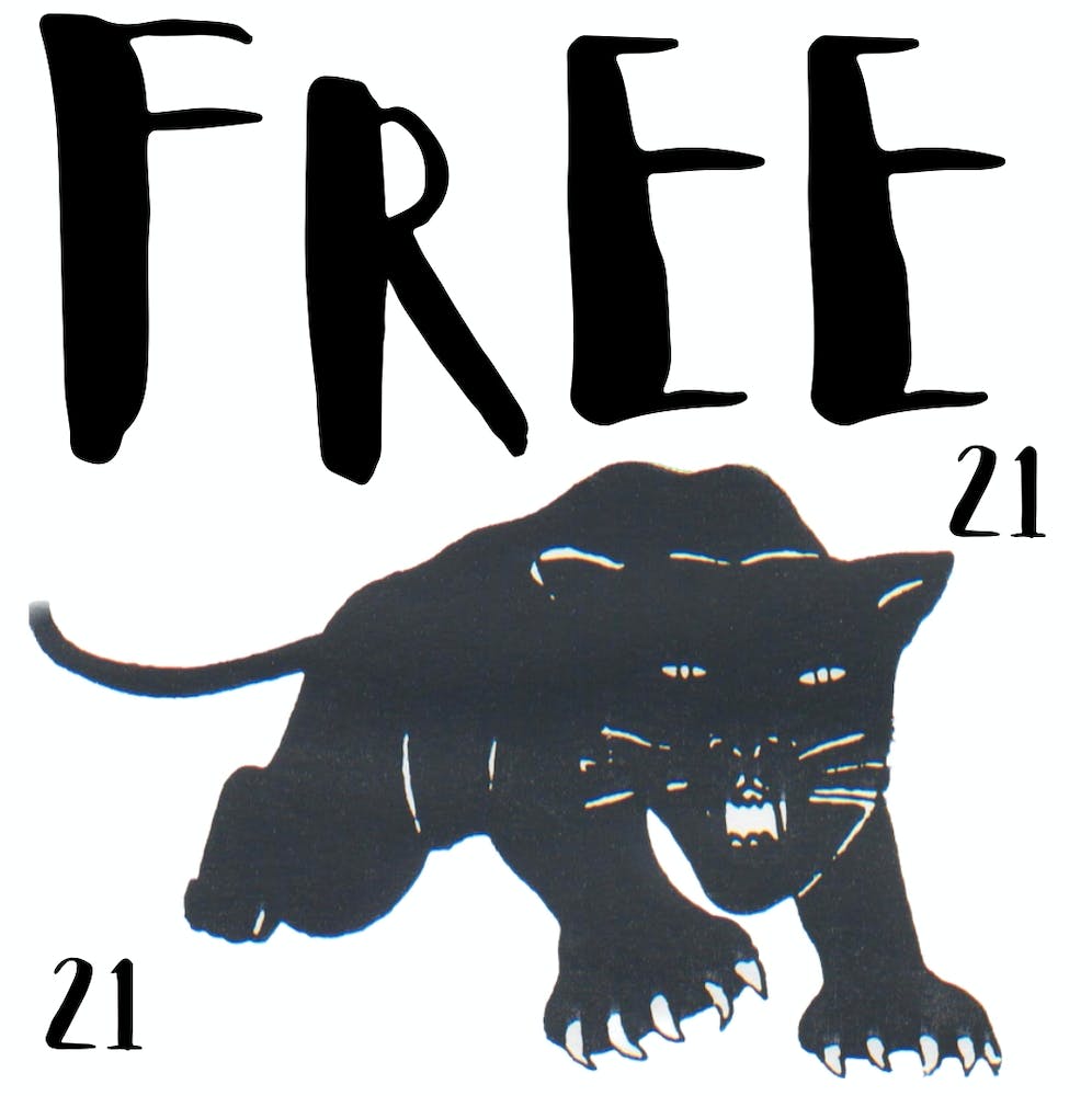 Black Panther - Free 21 Regime Logo