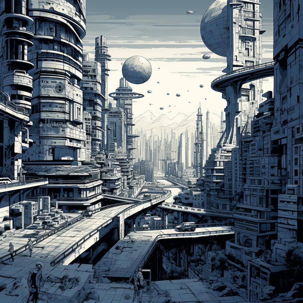 Futuristic City 29