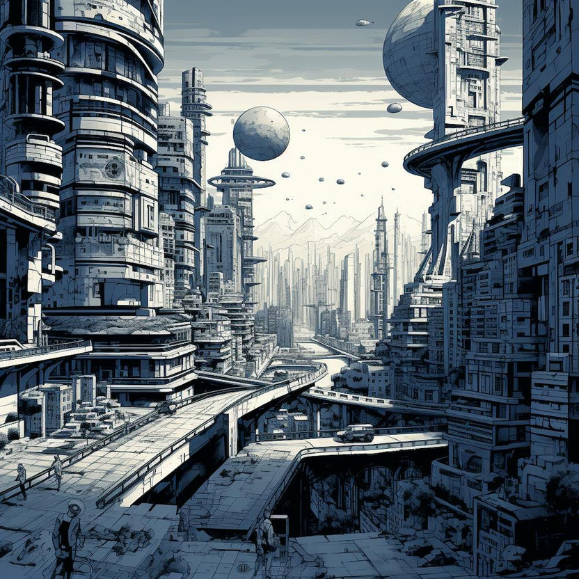 Futuristic City 29