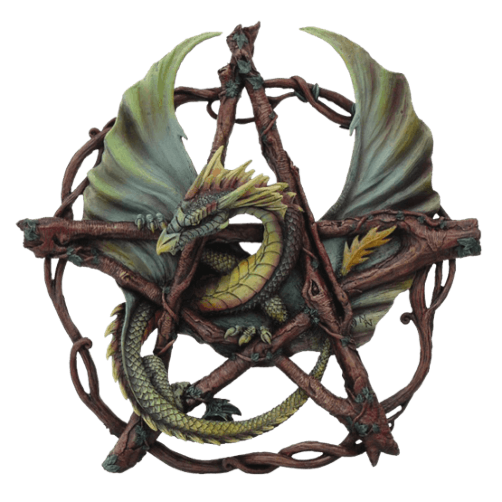Pentagramme Dragon Pentacle Magie Fantaisie
