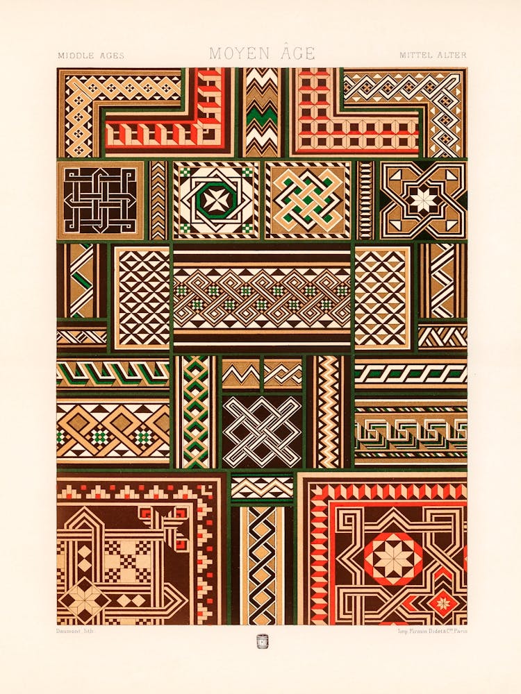Middle Ages Pattern, Albert Racine (2) 1
