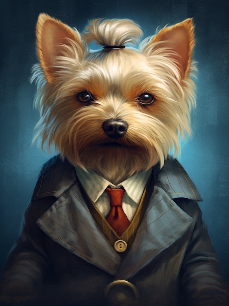 Gangster Dog Silky Terrier 4