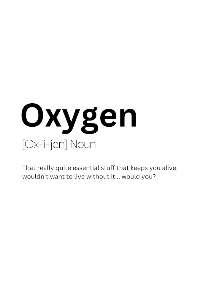 Oxygen Definition Meaning 1
