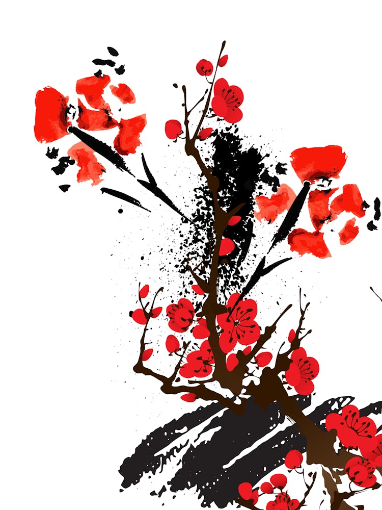 Chinese Flower Painting