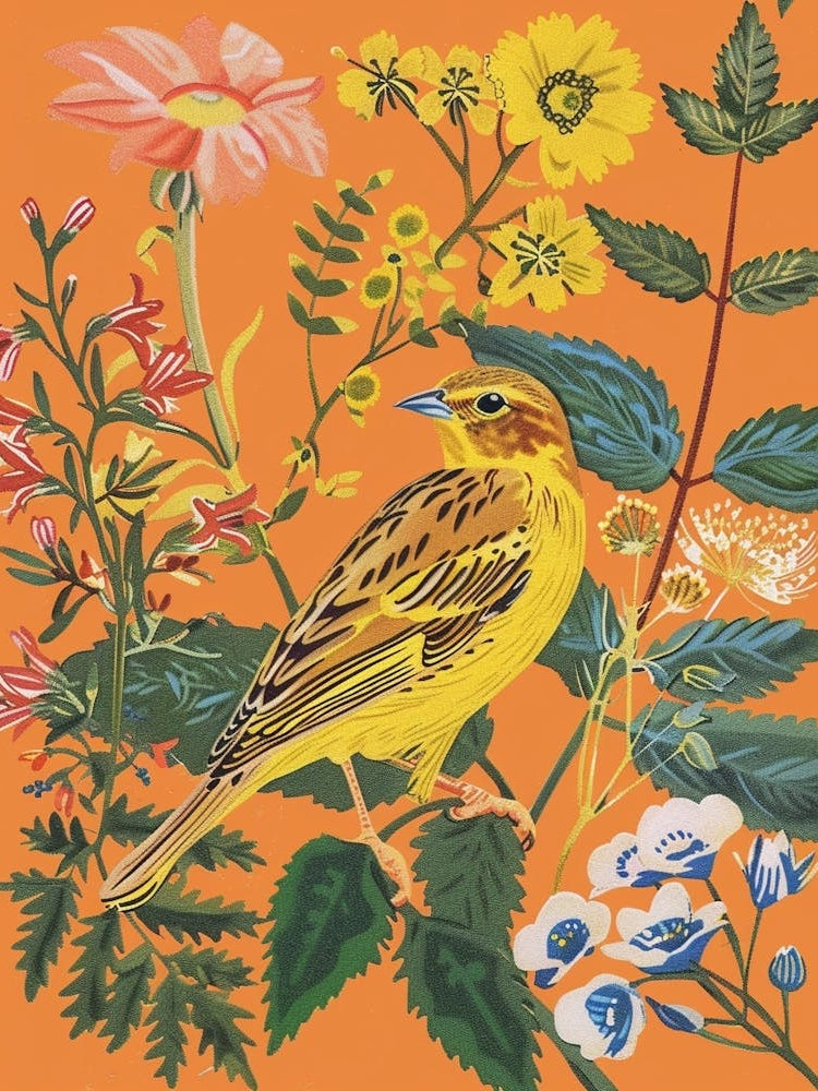 Spring Birds Yellowhammer 2