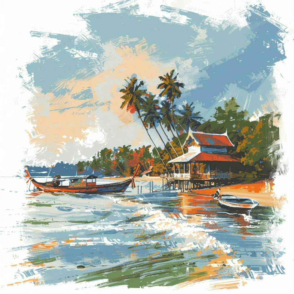 A Thailand Expressive Strokes Illustration 1720508089 3