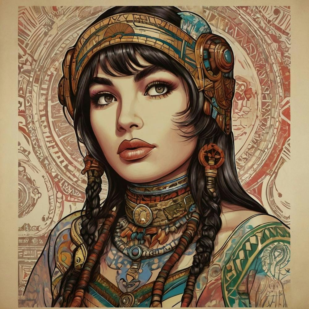 Woman With Tattoos