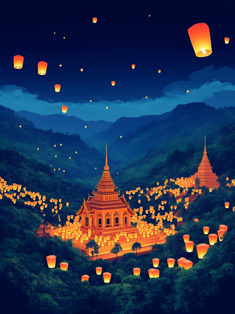 Lanterns In The Sky 1