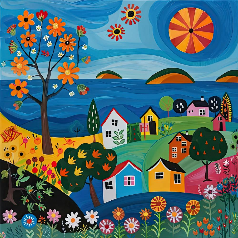 Kids Travel Illustration Uruguay 1