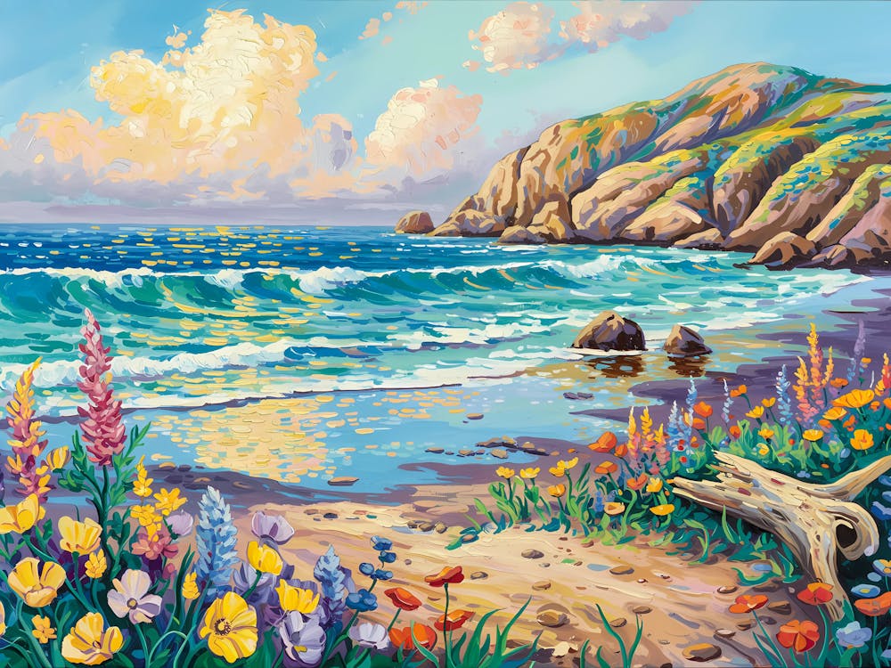 Kalifornischer Strand