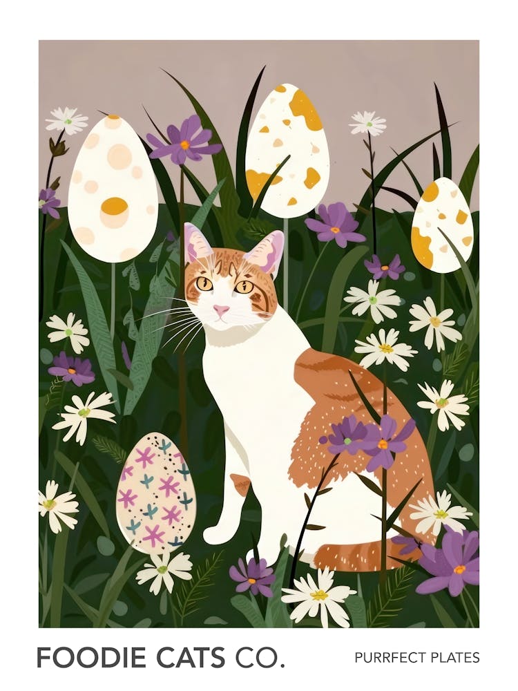 Foodie Cats Co Cat And Easter Eggs 3
