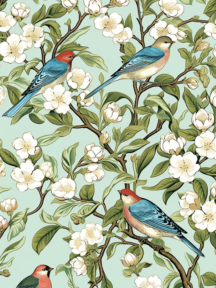 Birds In A Tree