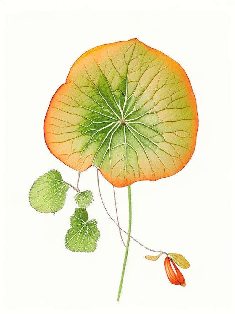 Nasturtium Leaf