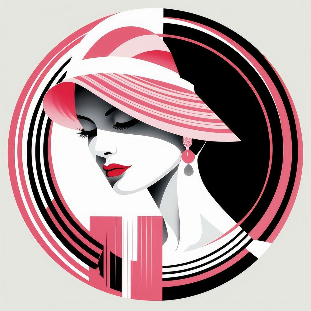 Woman In A Hat 17