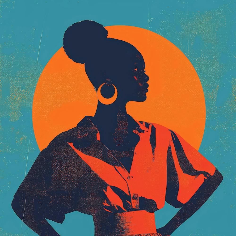 Afro-American Woman 30