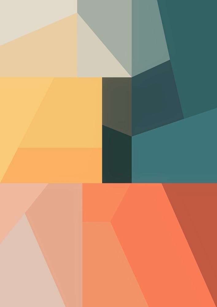 Cool Colourful Geometrics A