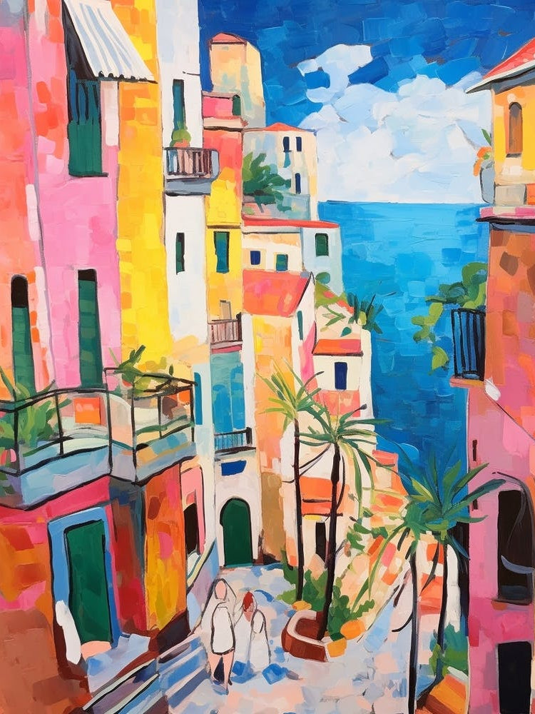 Naples Italy 1 Fauvist Painting