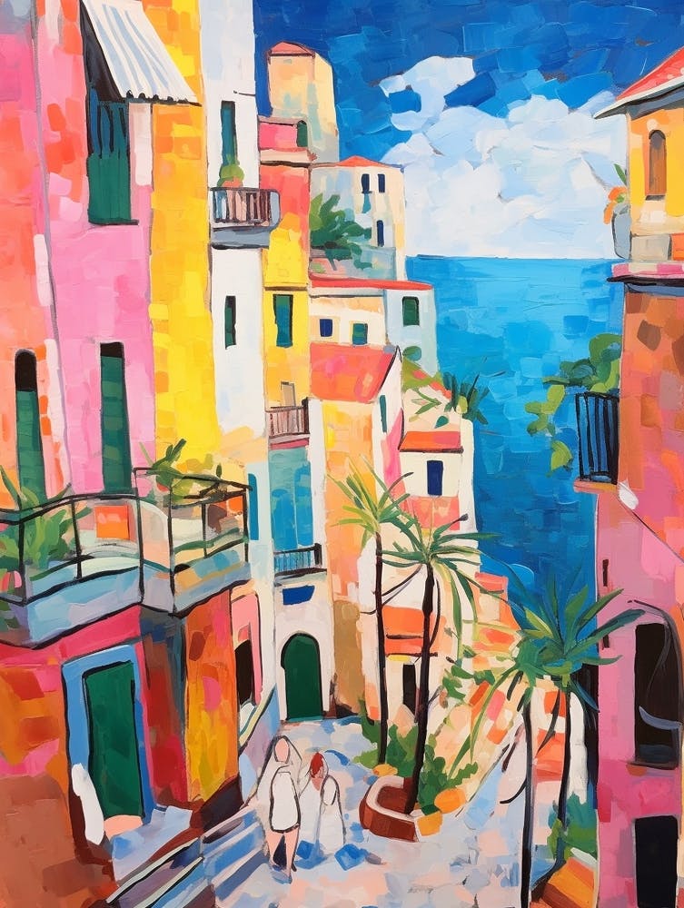 Naples Italy 1 Fauvist Painting