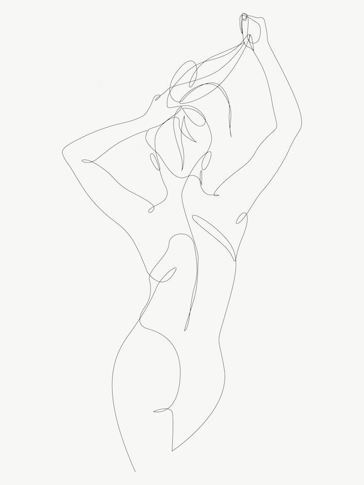 Alba - One line nude - A2520