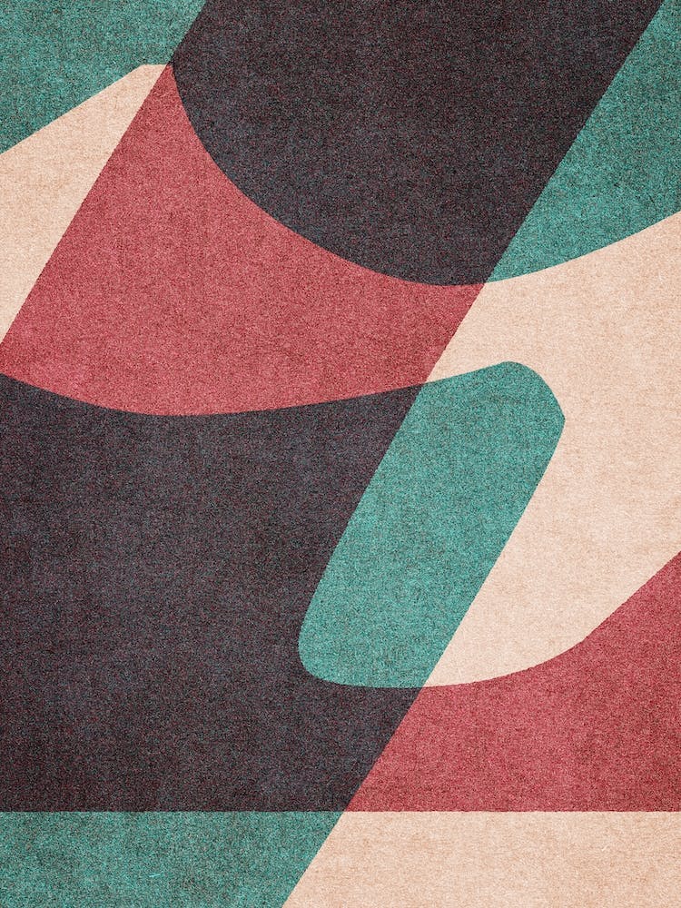 Abstract Alphabet Gothic Z