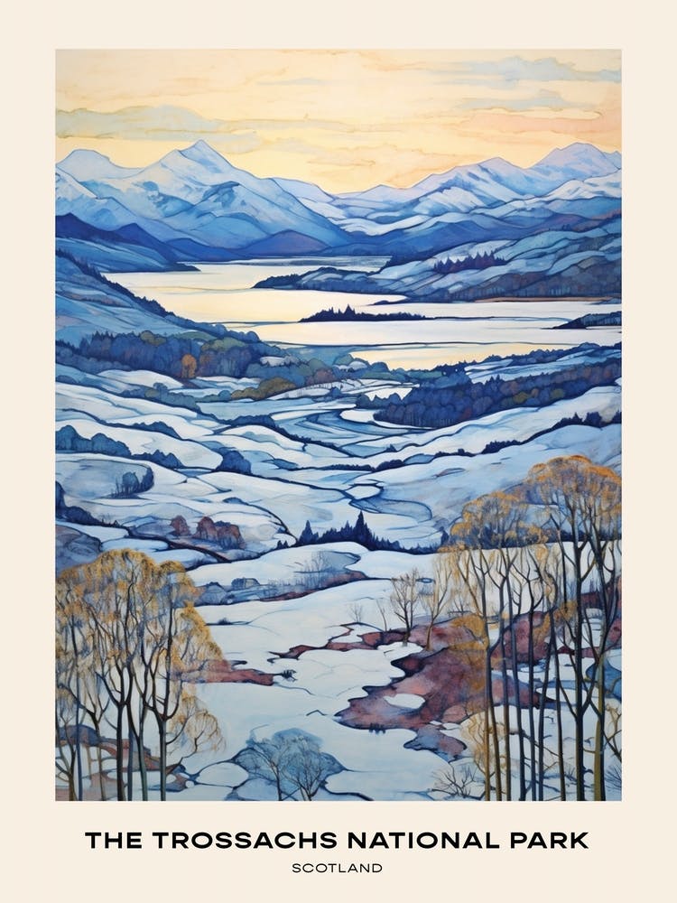 Loch Lomond And The Trossachs National Park Scotland 4 Poster