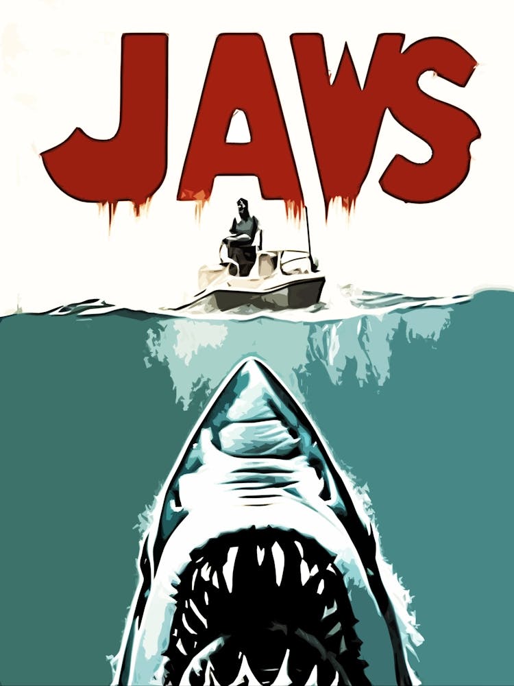 Jaws movie poster 2