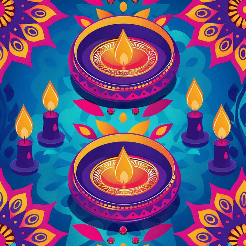 Diwali Themed Banner Texture Featuring Rangoli P 1 1