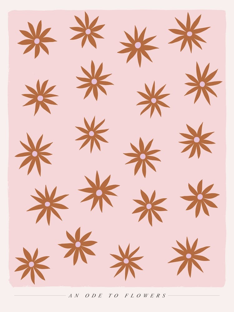 Ode To Flowers Pink