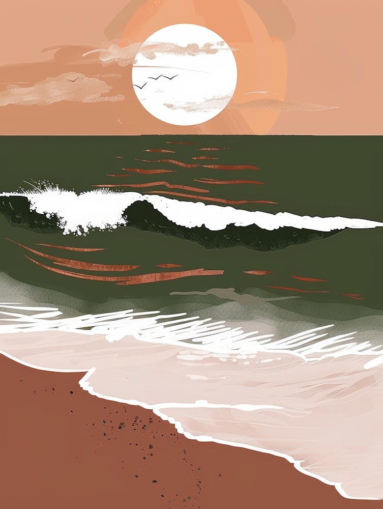 Sunset At The Beach 52