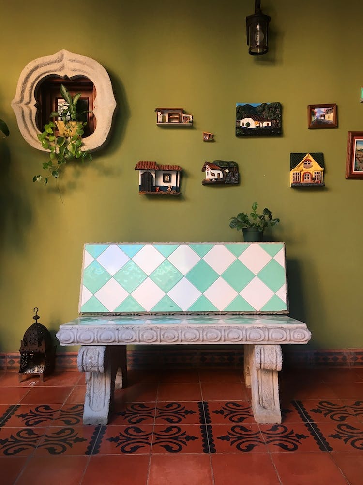 Bench in Costa Rica