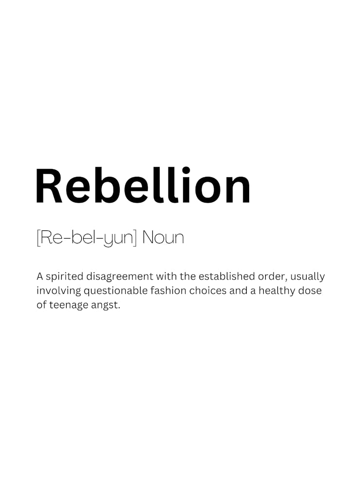Rebellion Definition Meaning