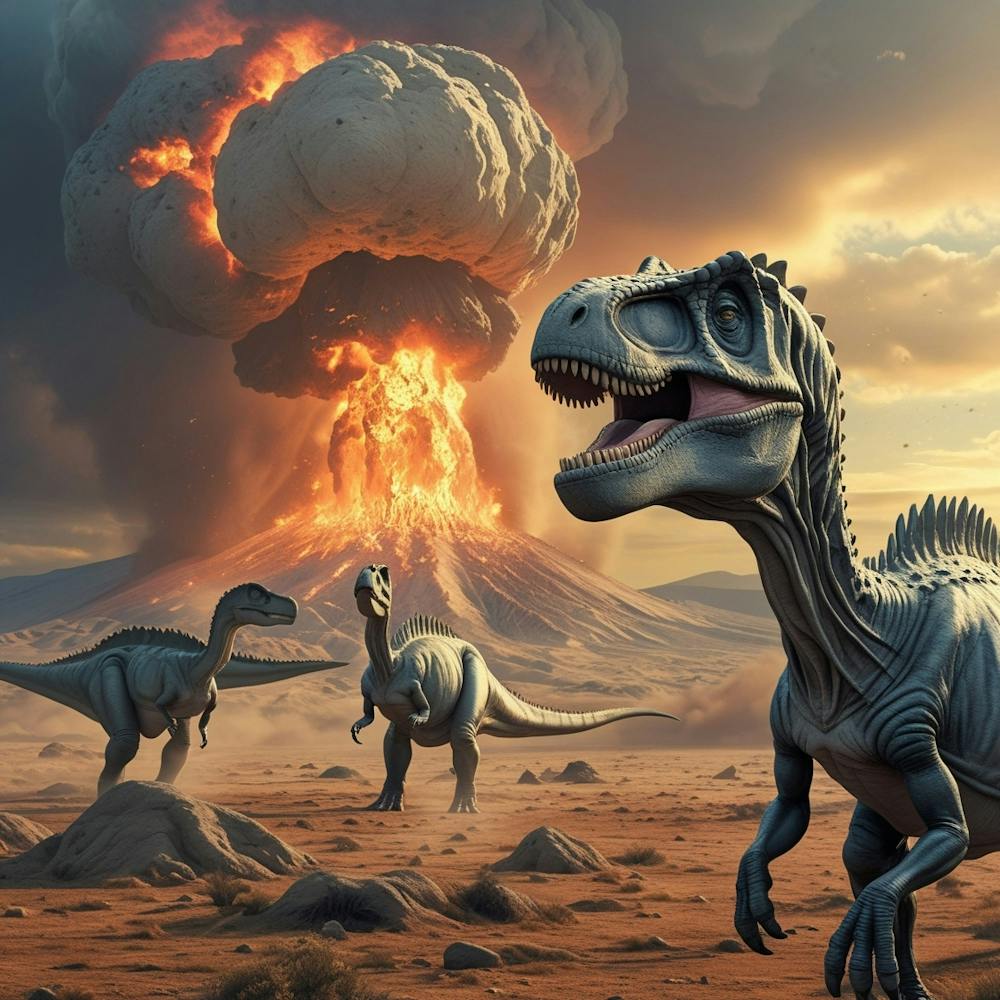 Dinosaurs In The Desert