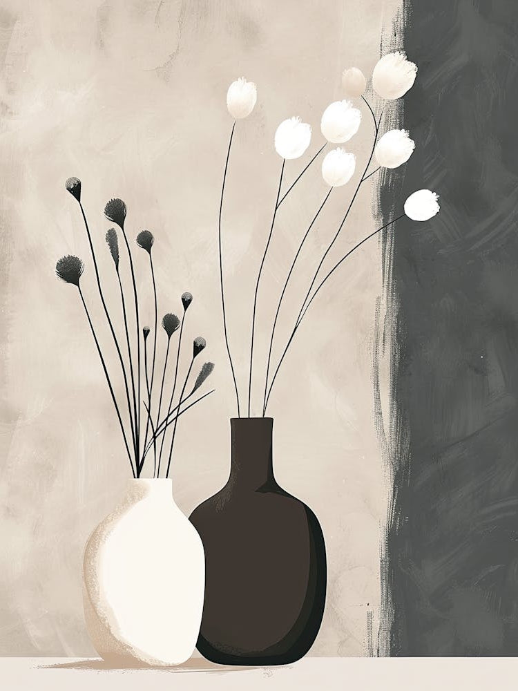 Melodies In Beige Minimalist Style