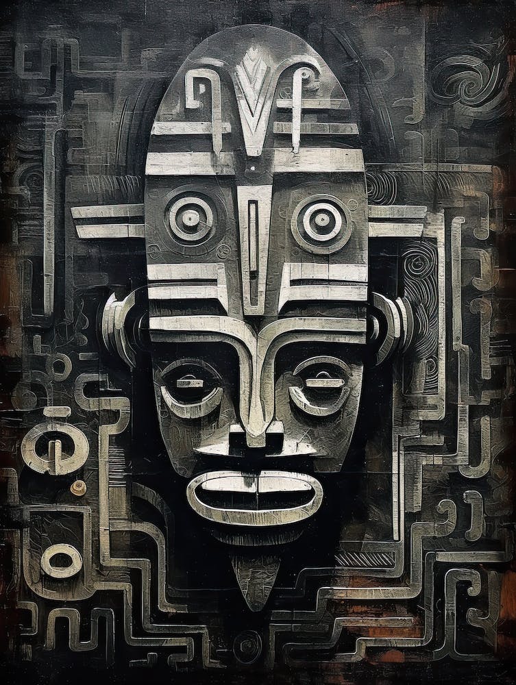 Mask Of The Gods, Native American