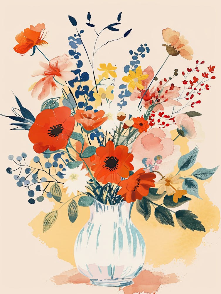 Stellar Ascent Mid Century Style