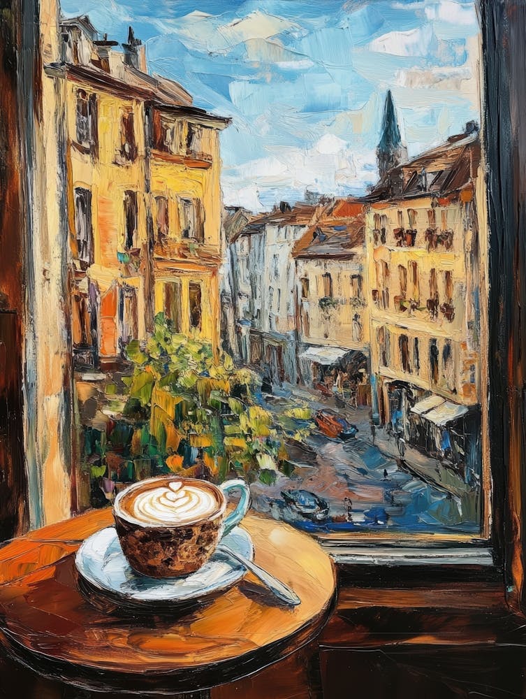 Coffee On The Window Sill
