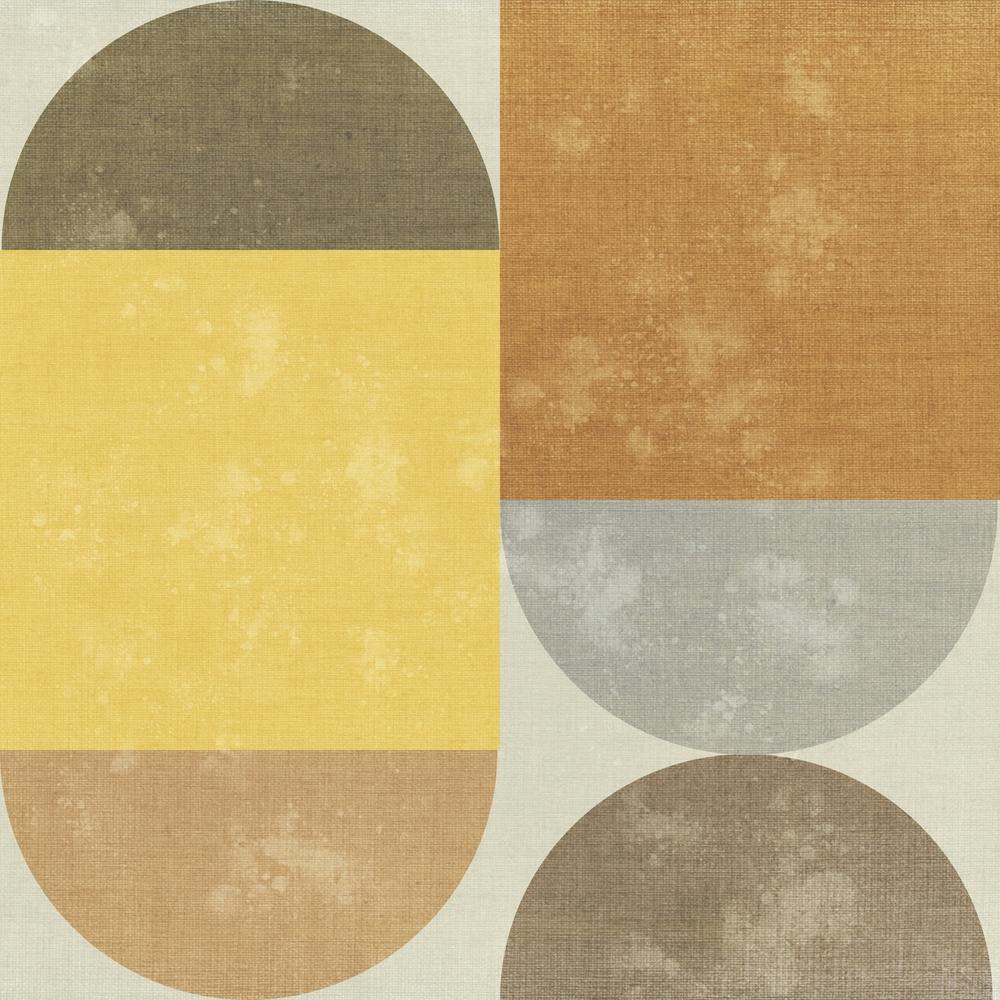 Abstract Shapes In Earthly Tones