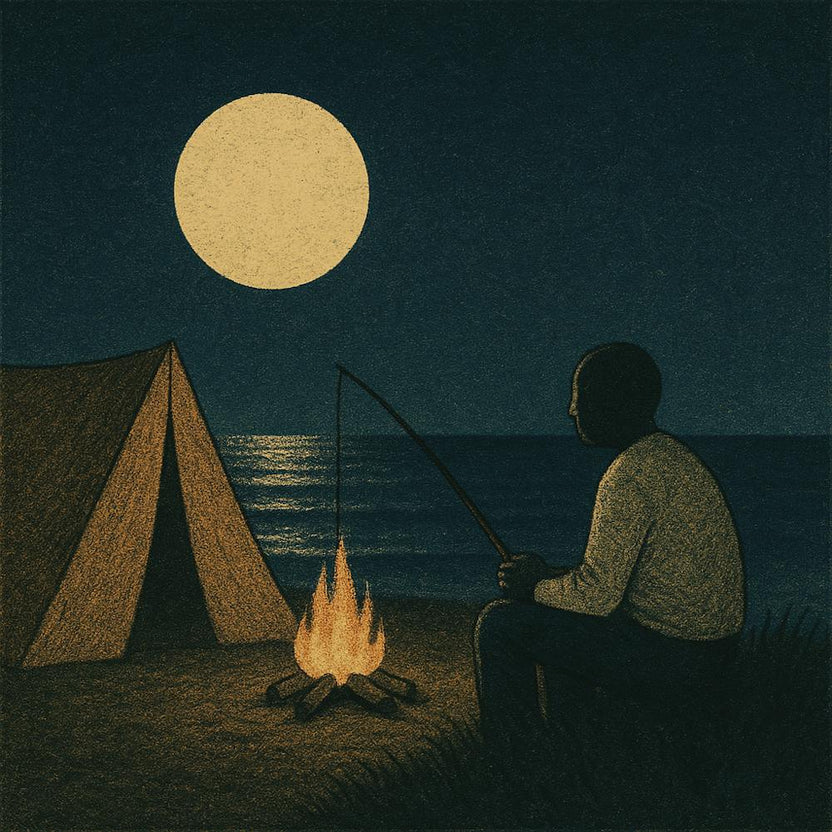 Night At The Beach-moment of quiet realization-